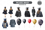 Class of 2026 Graduation Clipart, an Illustration by TatiMockup (Thumbnail 3 of 4)