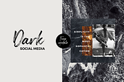 Dark Social Media Pack, a Social Media Template by RedRiver Studio (Thumbnail 8 of 17)