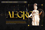 Aegro, a Serif Font by Rishsketch (Thumbnail 2 of 14)