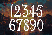 Arkana - Fantasy Typeface, a Blackletter Font by HipFonts (Thumbnail 8 of 8)