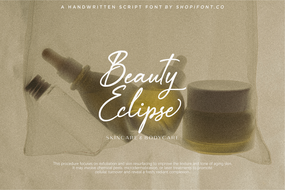 Railleu Mychelia, a Script Font by Shopifont.co (Photo 4 of 13)