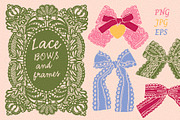 Lace Bows and frames, a Decorative Illustration by Twisted Tail (Thumbnail 8 of 10)