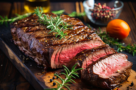 Delicious grilled pork beef steaks s, a Background Photo by Pixeness