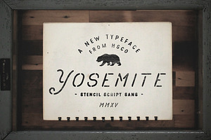 Yosemite, a Script Font by Hustle Supply Co.