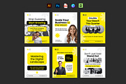 Clean Digital Agency - Social Media, a Social Media Template by Jiwstudio (Thumbnail 2 of 5)