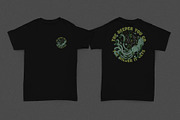 retro diver running from giant squid, a Branding & Logo Template by Judsart (Thumbnail 2 of 3)