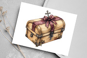 Halloween Gift Box Clipart, an Illustration by Canvas Craft (Thumbnail 4 of 7)