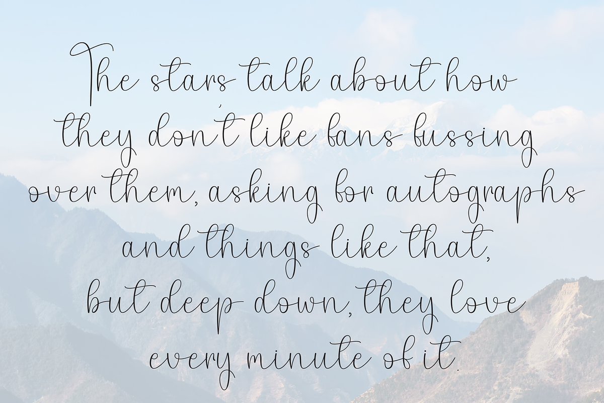 Daddy Signature | Script Font, a Handwritten Font by Scratchones (Photo 6 of 8)