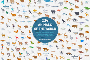 234 Animals Of The World