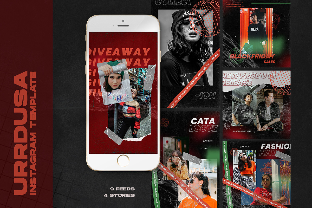 Bundle Streetwear Instagram Template, a Social Media Template by Azruca (Photo 25 of 26)