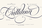 Quttilena Script, a Script Font by IM Studio (Thumbnail 10 of 10)