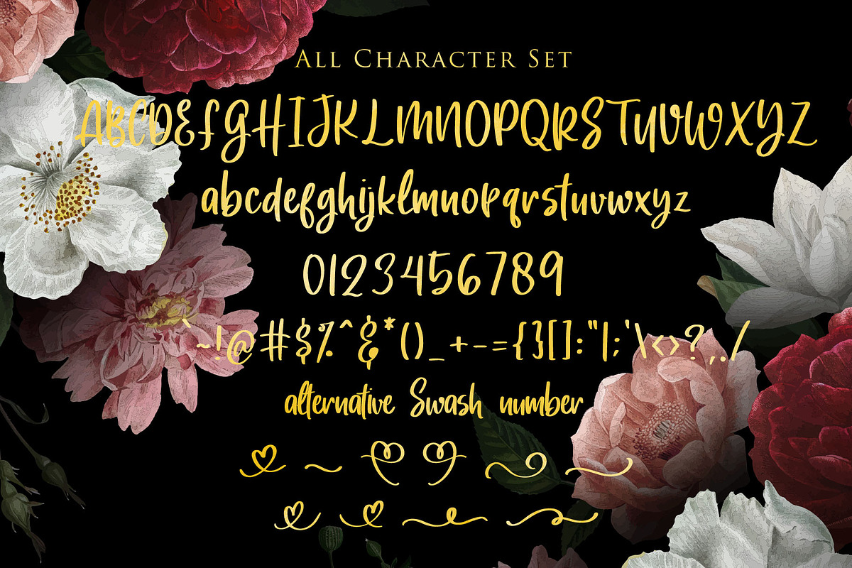 Heart Memory - Handwritten Font preview 7