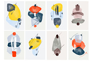 Watercolor vector stains set, a Decorative Illustration by ArtemKovalenco (Thumbnail 2 of 5)