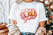 Watercolor Valentines Day Clipart, an Illustration by Sublimation Artist (Thumbnail 5 of 6)