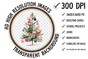 Hand Drawn Whimsical Christmas PNG, an Illustration by Craft Nest (Thumbnail 2 of 4)