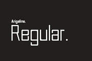 Arigaline Complete Family, a Sans Serif Font by Zone 6 (Thumbnail 7 of 14)