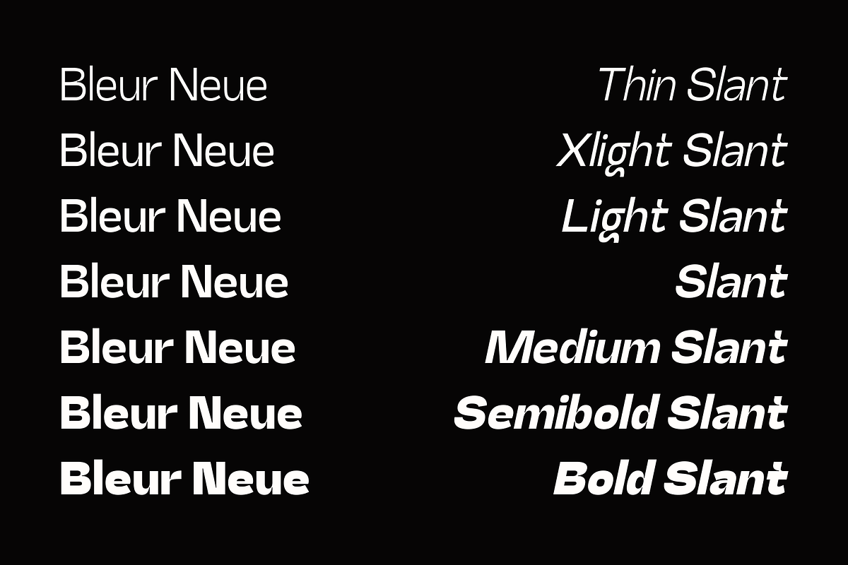 Bleur Neue - Geometric Sans, a Sans Serif Font by Holyline Design (Photo 12 of 15)