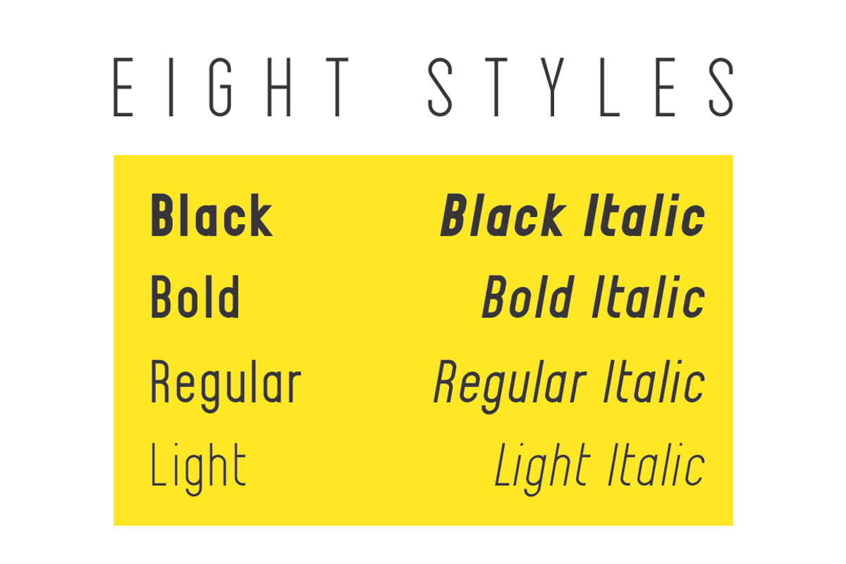 McCarthy Typeface - EIGHT Styles preview 2