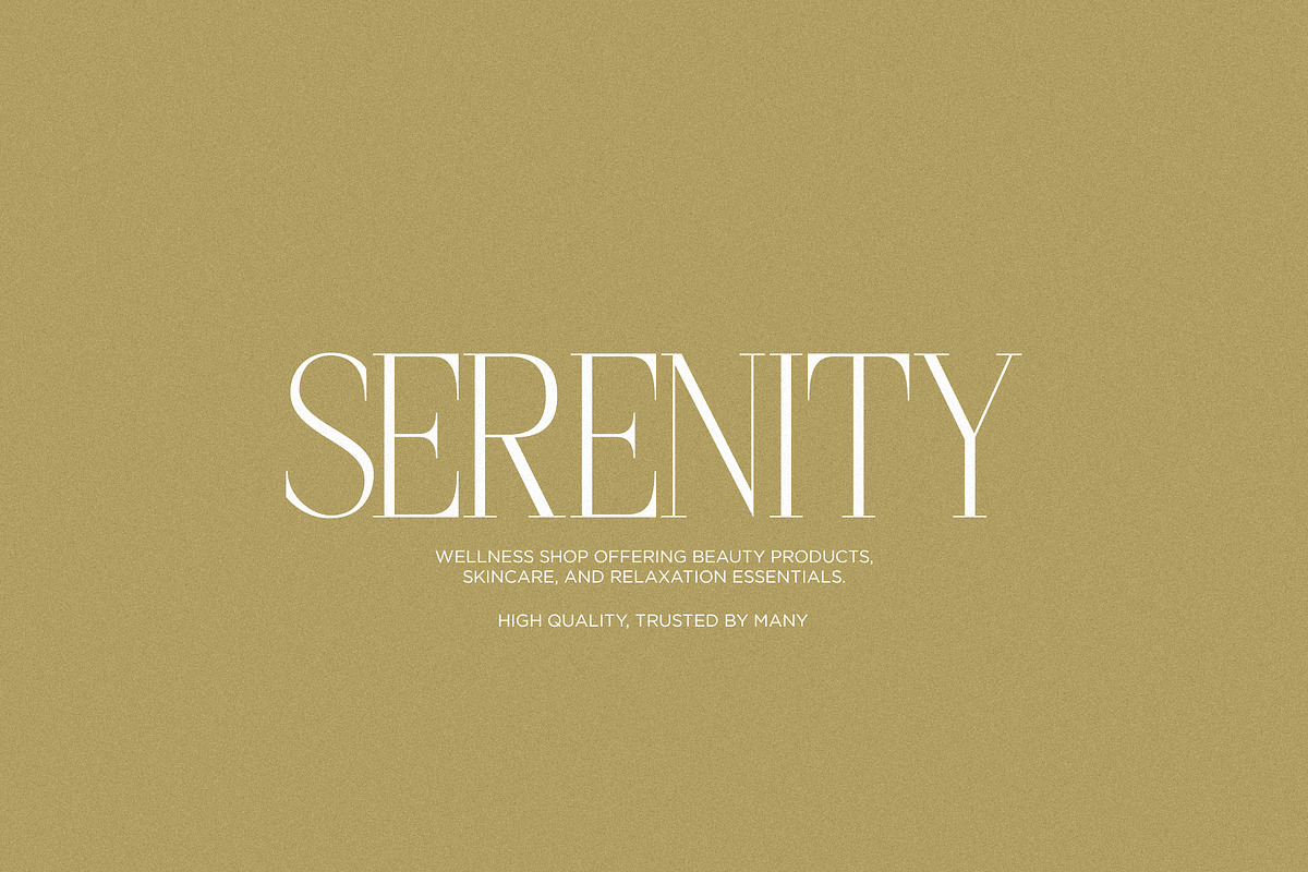 SUNLINE - Condensed & Elegant Serif, a Serif Font by Misha Sova (Photo 6 of 8)