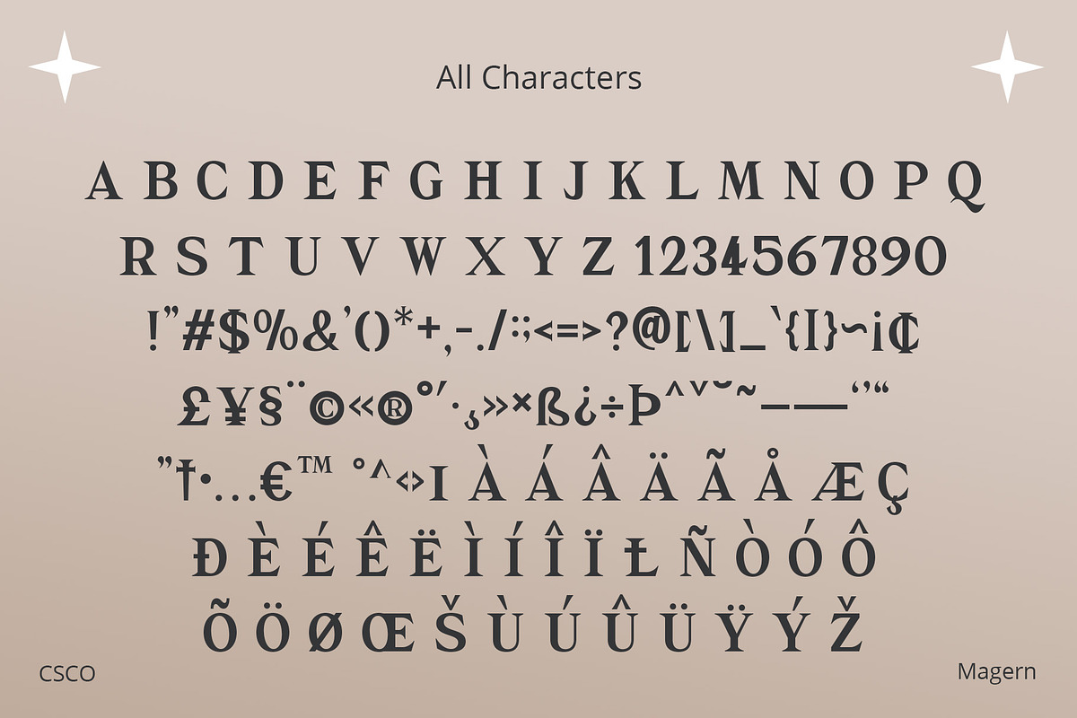 Magern – Serif Typeface, a Sans Serif Font by Craft Supply Co. (Photo 6 of 8)