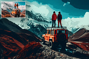 Halftone Comic Action, an Action Add-On by Vatdesign (Thumbnail 2 of 4)