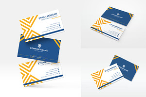 Modern Corporate Business Card, a Business Card Template by Artnivora.Std