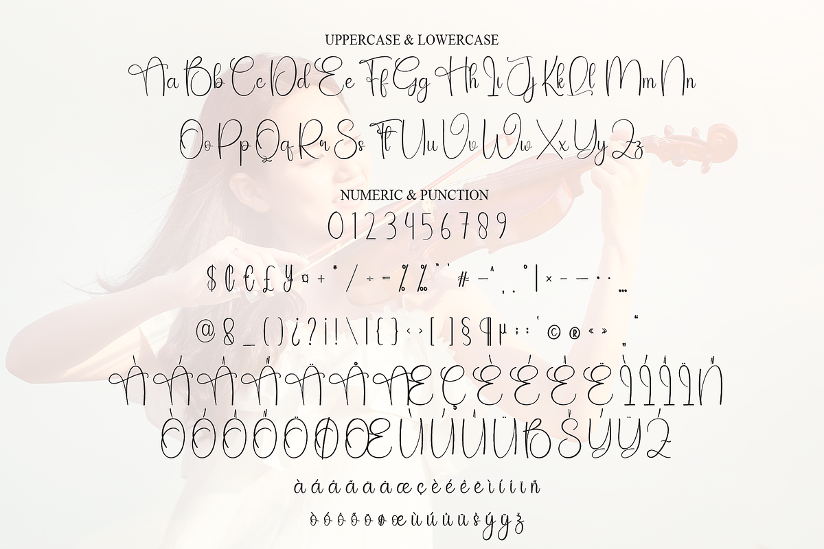 Simphony | Script Font, a Handwritten Font by Scratchones (Photo 7 of 9)