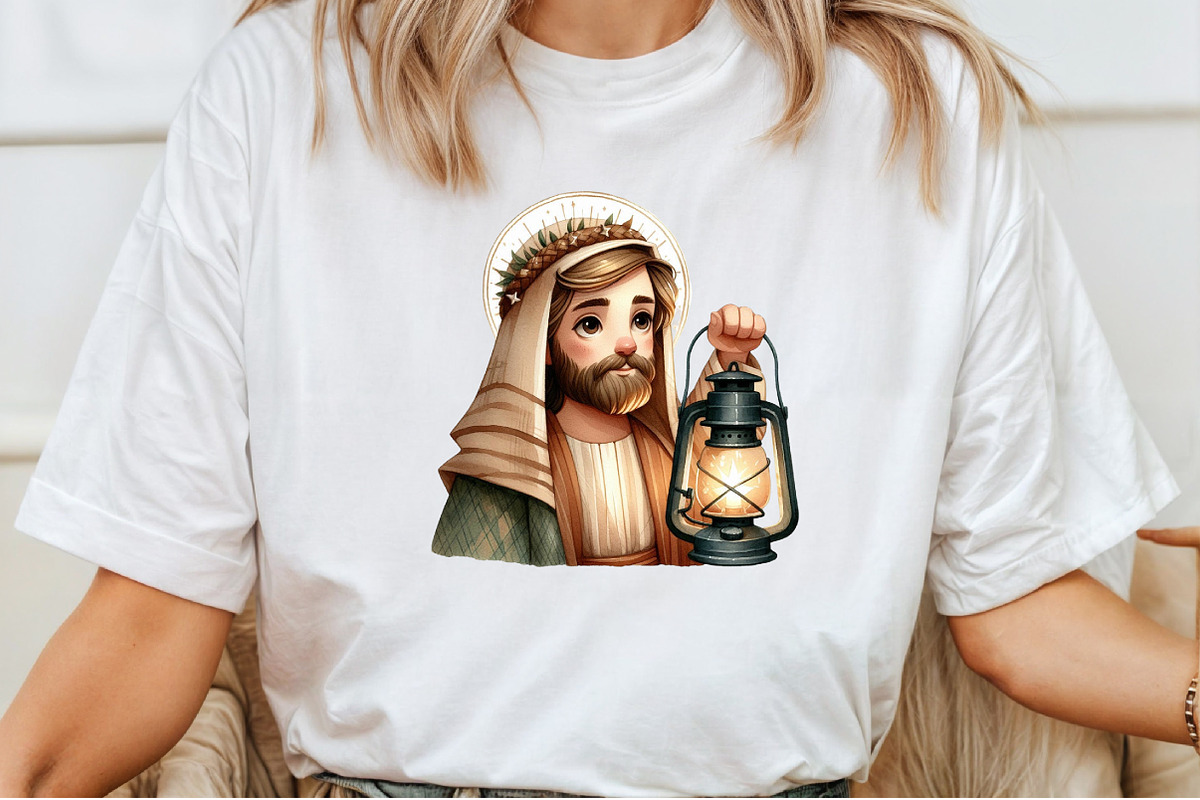 Scandi Nativity Christmas Clipart, an Illustration by Pixels.Craft (Photo 4 of 7)