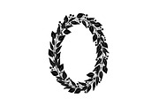 Floral Oval Wreath SVG Bundle, an Illustration by yasushie (Thumbnail 26 of 31)