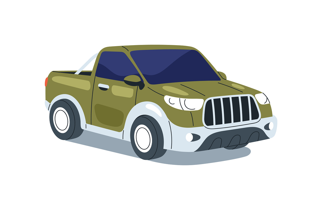 Auto vehicles, passenger cars set, a Transportation Illustration by Good Studio (Photo 5 of 11)