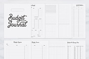 Fully Editable Budget Planner, a Stationery Template by Cuppakeri (Thumbnail 4 of 7)