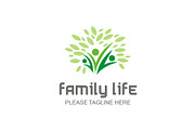 20 Logo Family Life Templates Bundle, a Branding & Logo Template by Friendesigns (Thumbnail 4 of 21)