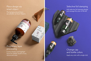 Natura Cosmetics Mockups