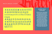 Kalecius, a Blackletter Font by Vintage Division (Thumbnail 10 of 10)