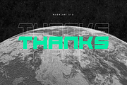 Woiyo - Modern Futuristic Font, a Sans Serif Font by Maenjari Std (Thumbnail 10 of 10)