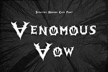 Spikey Scary Horror Font