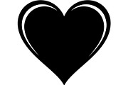 Heart Icons Silhouette, an Object Graphic by Creativeshirt (Thumbnail 8 of 17)