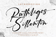 Ruthligos Font, a Handwritten Font by typeline studio (Thumbnail 1 of 12)