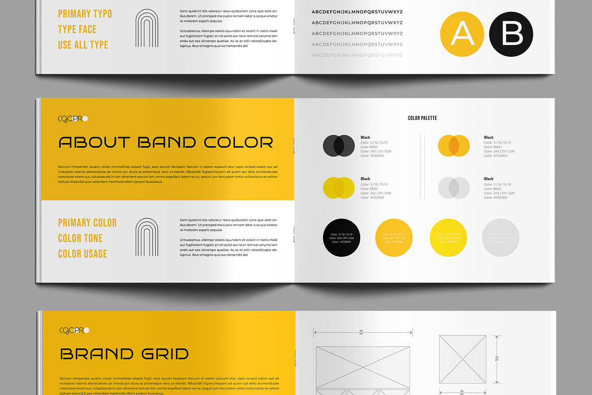 Brand Guidelines Template, a Brochure Template by MightyDesign (Photo 4 of 9)