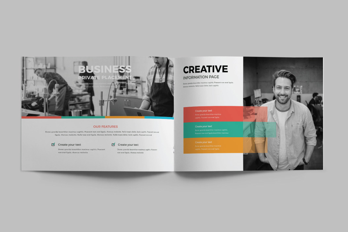 CORPORATE - A5 Brochure, a Brochure Template by Shafura (Photo 3 of 15)