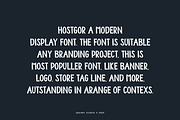 Hostgor - Modern Sans Font, a Sans Serif Font by Iqsiart Studio (Thumbnail 4 of 7)