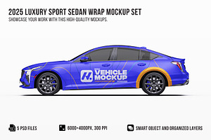 2025 Luxury Sport Sedan Set