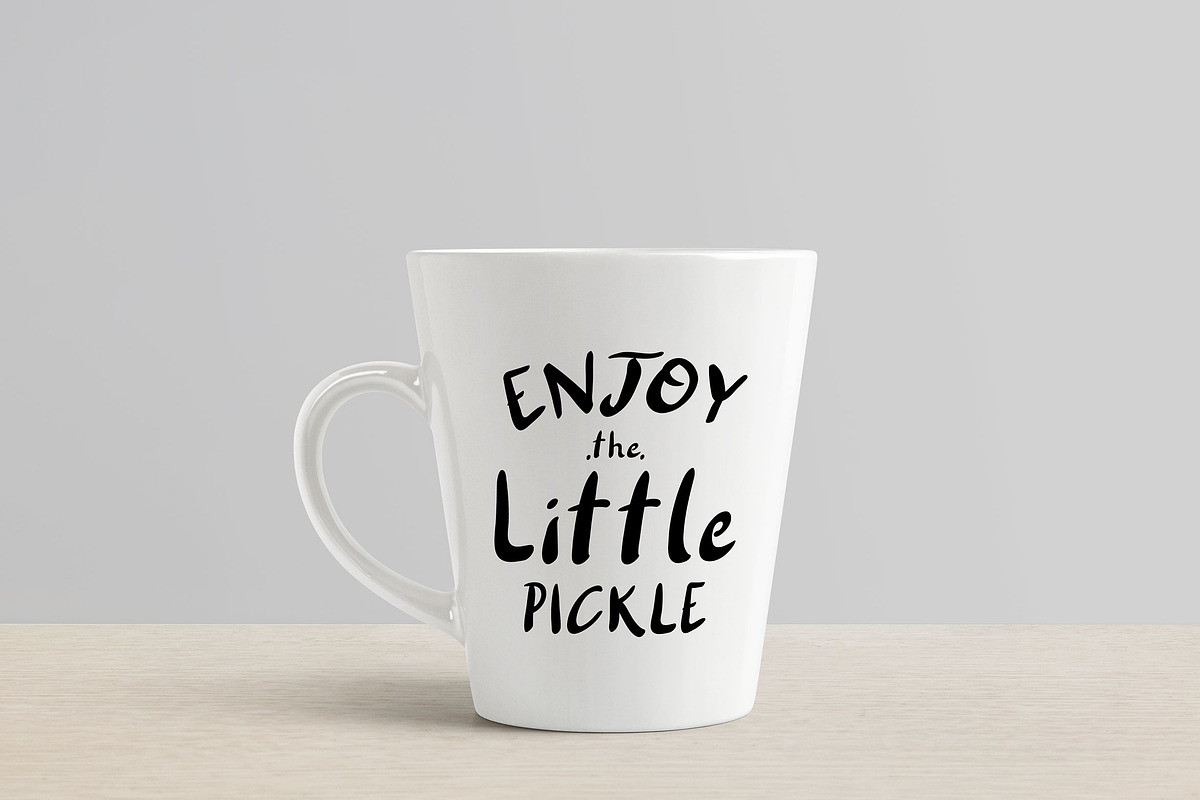 Chicken Pickle - Brush Font preview 3