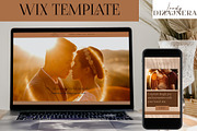WIX WEBSITE TEMPLATE PHOTOGRAPHER, a Wix Template by Lovely.Dizajnera (Thumbnail 1 of 6)