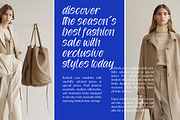 Coastal Blue New Modern Handwritten, a Script Font by stylishtype.co (Thumbnail 2 of 10)