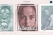 Stamp portrait Photoshop Action, an Action Add-On by Voleshads (Thumbnail 1 of 7)