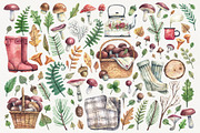 Fall Treasures, an Illustration by Watercolor by Tonia Tkach (Thumbnail 2 of 10)