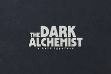 Dark Alchemist - Bold Sans Typeface
