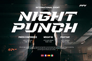Hyper Oxide - Display Sport Font, a Sans Serif Font by Afkari Studio (Thumbnail 4 of 7)