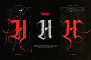 Makhor Metal Blackletter Font, a Blackletter Font by alit design (Thumbnail 12 of 20)